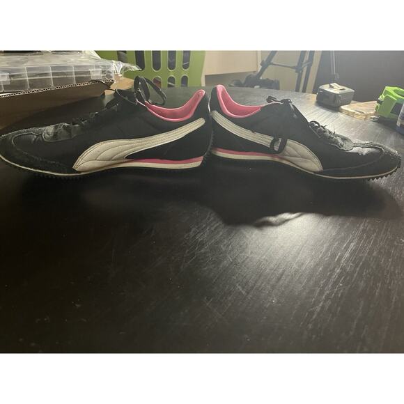 Puma Speeder Women’s Sneakers - Black & Pink - Picture 6 of 11
